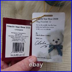 Charlie Bear Year Bear 2020, Stunning Snow White Plush/alpaca Bear, Le, New