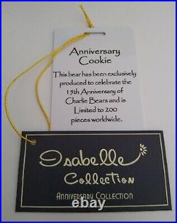 Charlie Bears Anniversary Cookie Mohair Collection 2020 Limited Edition