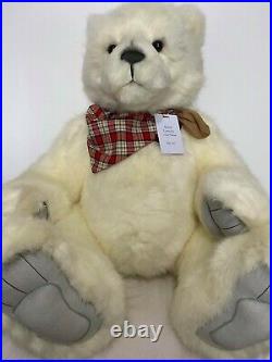 Charlie Bears Barret Large Plush Polar Bear Ltd edition #507/1500 NEW 2020