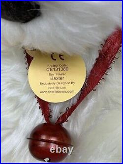 Charlie Bears CB131380 Baxter the Westie Dog Tagged (Retired)
