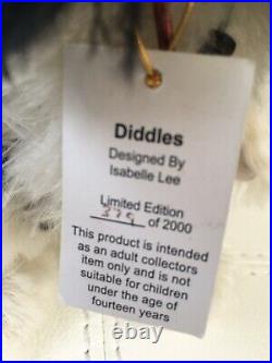 Charlie Bears Diddles Minimo Spaniel Dog Rare