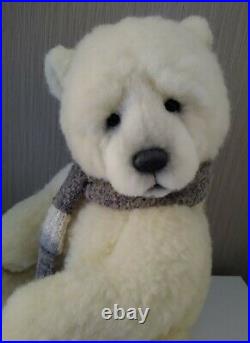 Charlie Bears Stunning Isabelle Nevada Limited Edition of 200 Polar bear, Wool