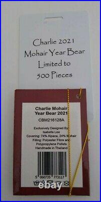Charlie Bears Stunning Mohair/Alpaca 2021 Year Isabelle Lee Bear