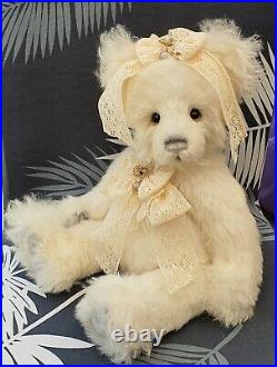 Charlie Bears Year Bear 2021 Mohair Alpaca 17 Isabelle Lee & Bag New Sold Out