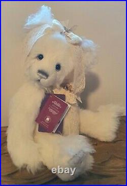 Charlie Bears Year Bear 2021 Mohair Alpaca 17 Isabelle Lee & Bag New Sold Out