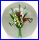 Charming_Artist_s_Proof_CHRIS_BUZZINI_Gladiolas_Bouquet_Art_Glass_PAPERWEIGHT_01_bul