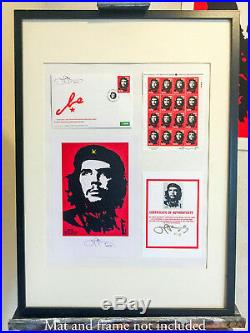 Che Guevara 50th Anniversary Commemorative stamp set from Jim FitzPatrick