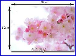 Cherry Tree Pink 6 Size Canvas ready to hang Wall Art living room Bedroom Office