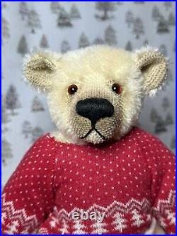 Christmas Carol, 26cm, OOAK Artist Bear By Bear Rhymes