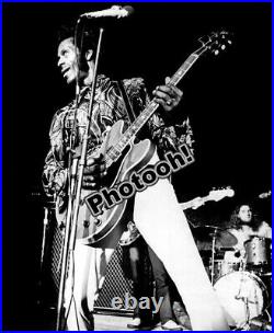Chuck Berry On Stage Celebrity REPRINT RP #8336