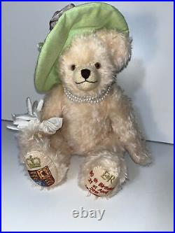 Collectible German Hermann Queen Elizabeth's 90th Birthday Bear (No. 164/500)