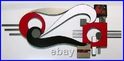 Contemporary Modern Abstract Art Wall Sculpture Avalonia Wall Decor by Alisa