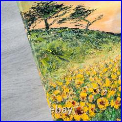 Cornish Sunflowers Original Art