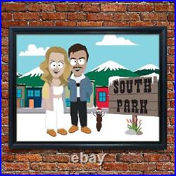 Custom South Park Character Drawing Personalised Cartoon Portrait Novelty Art