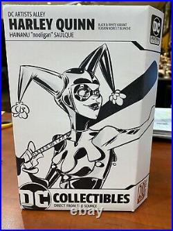 DC Artists Alley Harley Quinn Vinyl Figure Black & White Variant Lt. New