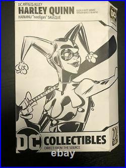 DC Artists Alley Harley Quinn Vinyl Figure Black & White Variant Lt. New