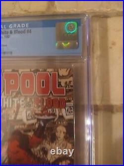 DEADPOOL Black White & Blood #4 125 CGC 9.8 1st SAKURA SPIDER Spider-Verse