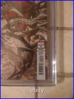 DEADPOOL Black White & Blood #4 125 CGC 9.8 1st SAKURA SPIDER Spider-Verse