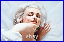 DI Capri Original Oil Painting Canvas Marilyn Monroe Portrait White Edition 21