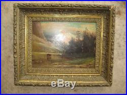 D A Fisher (1867-1940) Listed White Mountain Artist, Signed LL