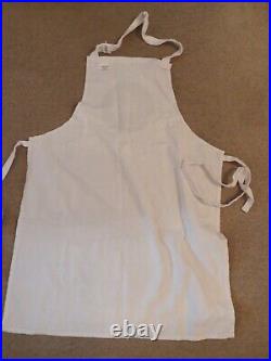 Damien Hirst white painters artists bib apron Hirst Heritage Woman of Science Damien Hirst white painters artists bib apron Hirst Heritage Woman of Science