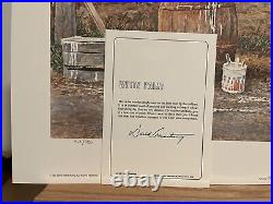 David Armstrong White Paint Pencil signed by artist