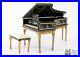 Dollhouse_Miniatures_HanaMini_Painted_Black_Gold_Harpsichord_with_Bench_01_viw