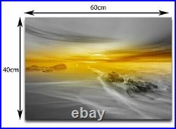 Dreamy 2 Yellow 6 Sizes Canvas ready to hang Wall Art living room Bedroom Office