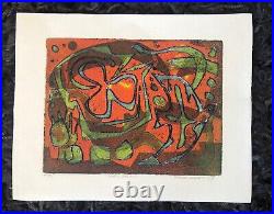 ELAINE HAXTON 1909-99 Australian A/P Intaglio ETCHING Paris Spring 1969 ELAINE HAXTON 1909-99 Australian A/P Intaglio ETCHING Paris Spring 1969