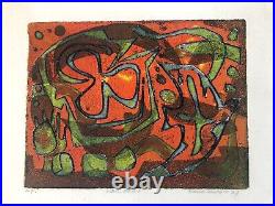 ELAINE HAXTON 1909-99 Australian A/P Intaglio ETCHING Paris Spring 1969 ELAINE HAXTON 1909-99 Australian A/P Intaglio ETCHING Paris Spring 1969
