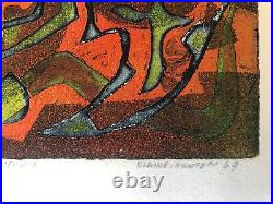 ELAINE HAXTON 1909-99 Australian A/P Intaglio ETCHING Paris Spring 1969 ELAINE HAXTON 1909-99 Australian A/P Intaglio ETCHING Paris Spring 1969
