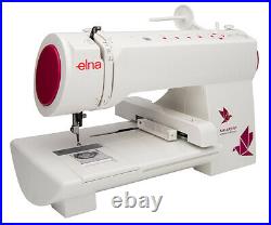 Elna Air Artist WiFi Enabled Embroidery Machine, 260 Built-In Designs & 12 Fonts