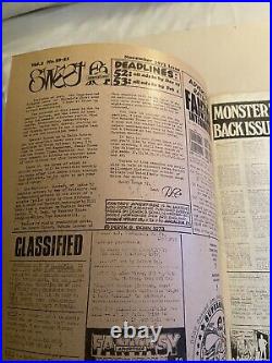 FANTASY ADVERTISER INTERNATIONAL #50 (1973) Frank Bellamy Interview