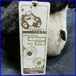 Fabian's Teddy Designed by Fabian Song Limited Edt 2/12 Alpaca Open Mouth EUC