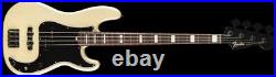Fender Artist Duff McKagan Deluxe Precision Bass White Pearl Electric Bass Guita