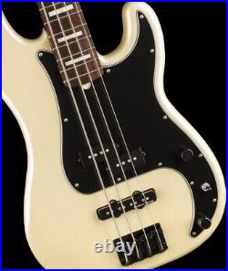Fender Artist Duff McKagan Deluxe Precision Bass White Pearl Electric Bass Guita