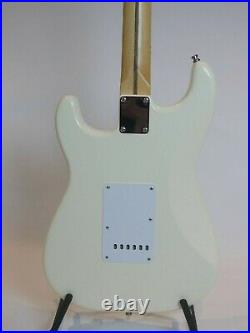 Fender Artist Series Jimmie Vaughan NEW Stratocaster Guitar Olympic White