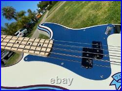 Fender Artist Series Steve Harris Iron Maiden Signature White P Bass Precision