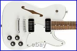 Fender JA-90 Jim Adkins Thinline Telecaster Electric Guitar White