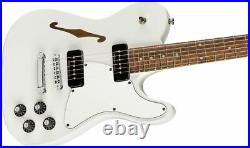 Fender JA-90 Jim Adkins Thinline Telecaster Electric Guitar White