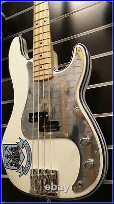 Fender Steve Harris Precision Bass Olympic White, Signature