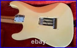 Fender USA Jeff Beck Signature Stratocaster 1993 Vintage White Yellow Strat
