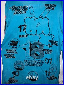 FreeCity 18th Anniversary All Collections Blue Long Sleeve Artists Wanted Patch