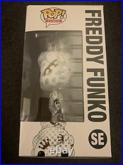 Funko Pop! White Freddy Artist Series LE 2000 Fundays 2021 FunKon RARE