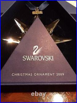 Great 2009 Swarovski star Large Christmas Annual Edition Snowflake