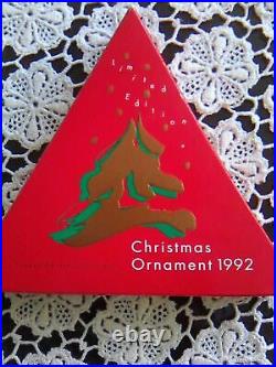 Great Original 1992 Amazing Swarovski Christmas star Annual Edition