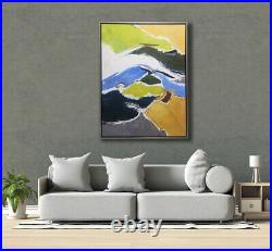 Hungryartist NY artist Large contemporary modern abstract oil painting
