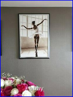 Into the Light signed Fine Art Giclée Print. Figurative ballerina dance painting