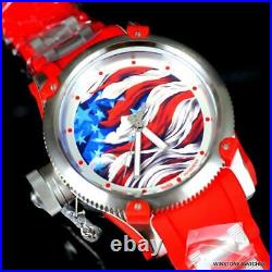 Invicta Russian Diver Erni Vales Artist Series America 52mm Swiss Watch New
