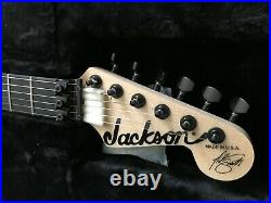 Jackson USA Adrian Smith signature snow white San Dimas Dinky Electric Guitar
